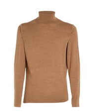 CALVIN KLEIN CK Slim-Fit-Rollkragenpullover aus Wolle Travertin-Heide - Herrenpullover - 5