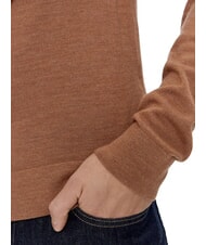 CALVIN KLEIN CK Slim-Fit-Rollkragenpullover aus Wolle Travertin-Heide - Herrenpullover - 4