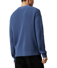 CALVIN KLEIN CK JEANS Pullover mit Rundhalsausschnitt und normaler Passform blaue Küste - Herrenpullover - 2