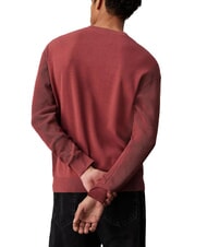 CALVIN KLEIN CK JEANS Baumwollpullover mit Logo Apfelbutter - Herrenpullover - 2