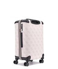 GUESS BERTA 22 Mittlerer Trolley Rosenwasser-Logo - Harte Trolleys - 3