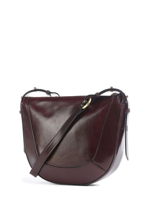 FEDORA Umhängetasche aus Leder mit Klappe muss abk. Gold - Damentaschen