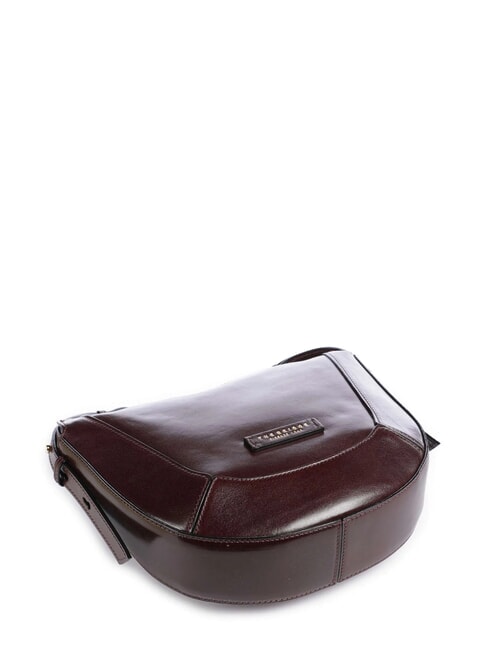 FEDORA Umhängetasche aus Leder mit Klappe muss abk. Gold - Damentaschen