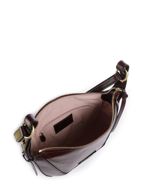 FEDORA Umhängetasche aus Leder mit Klappe muss abk. Gold - Damentaschen