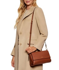 COCCINELLE BOHEME GRANA DOUBLE  Umh&auml;ngetasche, mit Schultergurt Cognac/Schwarz - Damentaschen - 6