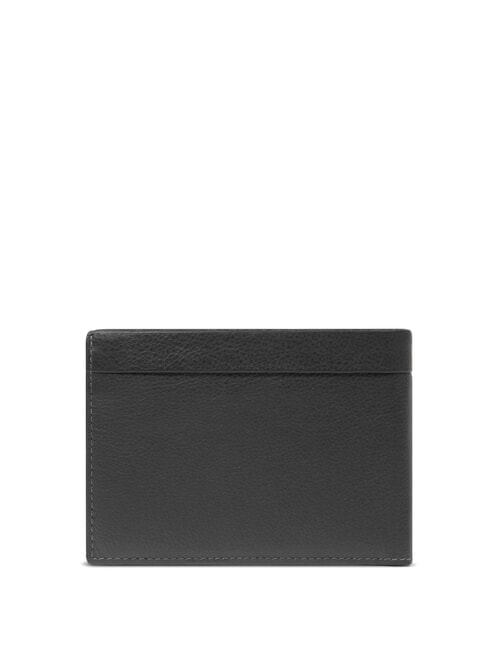 W137 Lederbrieftasche Schwarz - Brieftaschen Herren