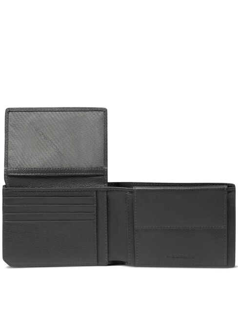 W137 Lederbrieftasche Schwarz - Brieftaschen Herren