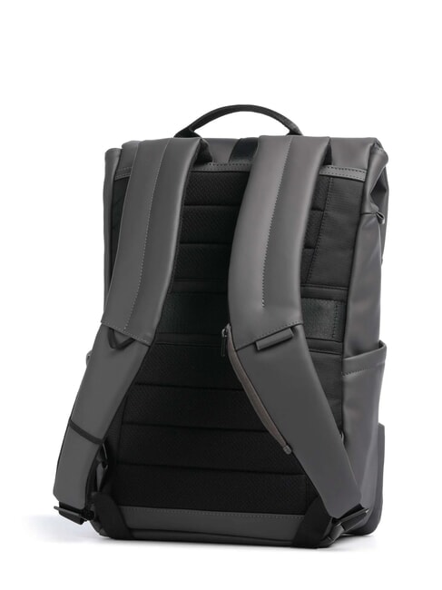 CORNER SPECIALE GOMMATO Rolltop-Laptop-Rucksack GRAU - PC-Rucksäcke