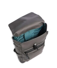PIQUADRO CORNER SPECIALE GOMMATO Rolltop-Laptop-Rucksack GRAU - PC-Rucksäcke - 4
