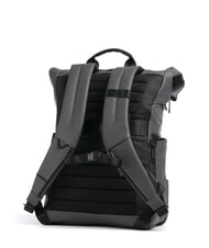 PIQUADRO CORNER SPECIALE GOMMATO Rolltop-Rucksack für 15,6-Zoll-Laptop GRAU - PC-Rucksäcke - 2