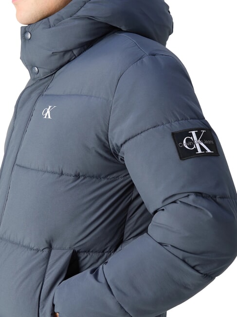 CK JEANS Wattierte Jacke mit Kapuze Tinte - Daunenjacken f&uuml;r Herren