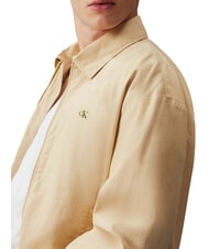 CALVIN KLEIN CK JEANS Relaxed Fit Jacke mit Reißverschluss blasses Khaki - Herrenjacken - 3