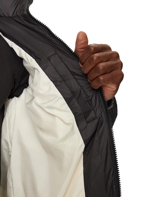 CK JEANS Daunenjacke mit Logo-Patch Elfenbein / CK Schwarz - Daunenjacken für Herren