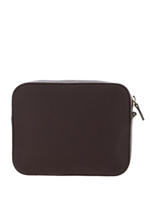 TEBE Kleine Tasche aus strukturiertem Leder Br&uuml;nette - Damentaschen