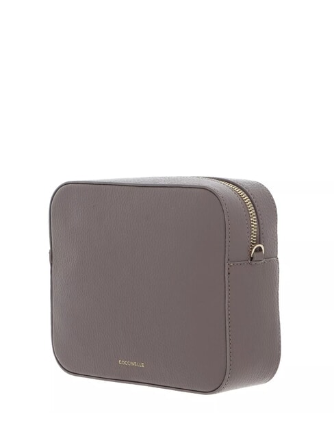 TEBE Kleine Tasche aus strukturiertem Leder warmes Taupe 2 - Damentaschen