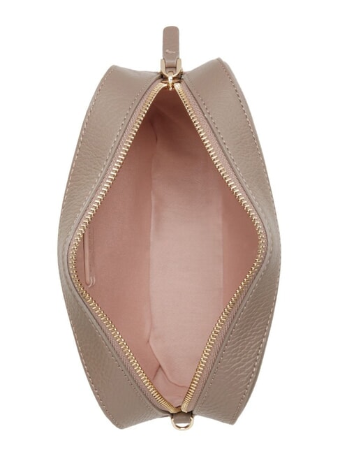 TEBE Kleine Tasche aus strukturiertem Leder warmes Taupe 2 - Damentaschen