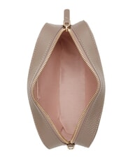 COCCINELLE TEBE Kleine Tasche aus strukturiertem Leder warmes Taupe 2 - Damentaschen - 4