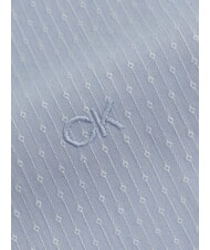 CALVIN KLEIN CK Bügelfreies Langarmhemd im Slim Fit blaue Ansicht - Herrenhemden - 3