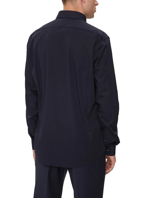 CK Slim Fit-Hemd aus Baumwollpopeline Nachthimmel - Herrenhemden