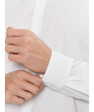 CALVIN KLEIN CK Stretchhemd, normale Passform strahlendes Weiß - Herrenhemden - 4