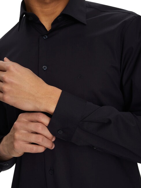 CK Stretchhemd, normale Passform Nachthimmel - Herrenhemden