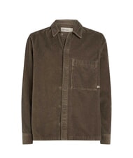 CALVIN KLEIN CK JEANS Relaxed Fit Cord-Langarmhemd Asphalt - Herrenhemden - 5