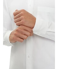 CALVIN KLEIN CK JEANS Slim Fit Langarmhemd aus Baumwolle strahlendes Weiß - Herrenhemden - 4