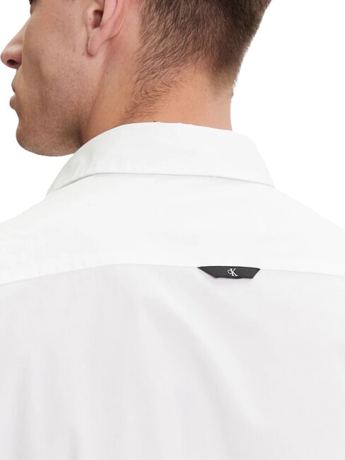 CK JEANS Slim Fit Stretch-Langarmhemd strahlendes Weiß - Herrenhemden