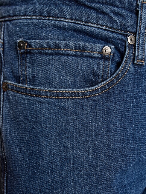 CK Slim Fit Jeans mit normaler Taille mittlerer Denim - Herrenjeans