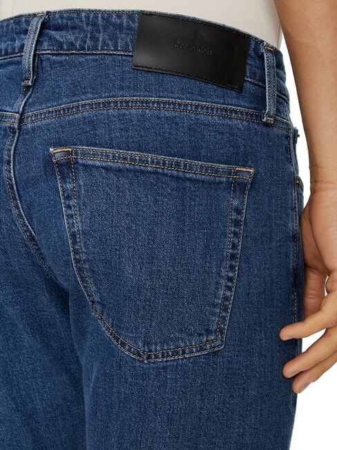 CK Slim Fit Jeans mit normaler Taille mittlerer Denim - Herrenjeans