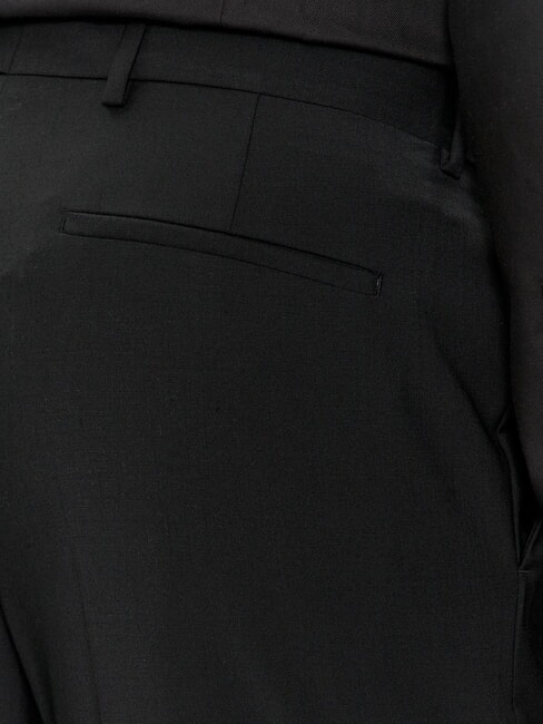 CK Elegante Slim-Fit-Hose aus Wollmischung ck schwarz - Hosen Herren