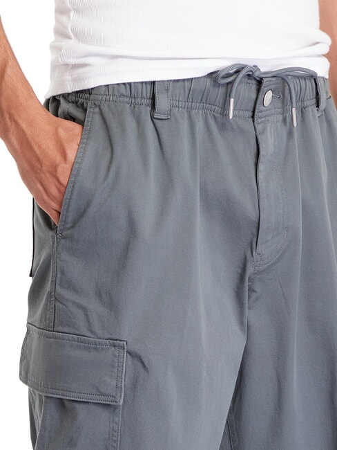 CK JEANS Regular Straight Cargohose endloses Grau - Herrenjeans