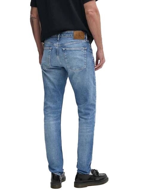 CK JEANS Slim Taper Fit Jeans mit hoher Taille Denim - Herrenjeans