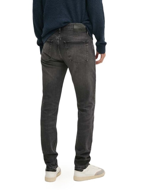 CK JEANS Slim-Fit-Skinny-Jeans schwarzer Denim - Herrenjeans