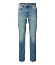 CALVIN KLEIN CK JEANS Slim Fit Jeans mit Rissen Denim - Herrenjeans - 4