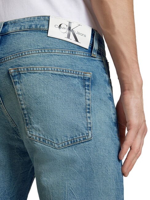 CK JEANS Slim Fit Jeans mit Rissen Denim - Herrenjeans
