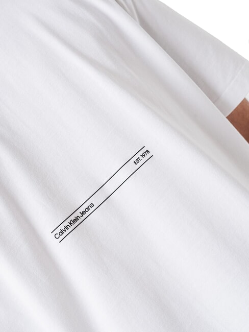 CK JEANS Kurz&auml;rmliges T-Shirt mit Euphoric-Pr&auml;gung strahlendes Wei&szlig; - Herren-T-Shirts