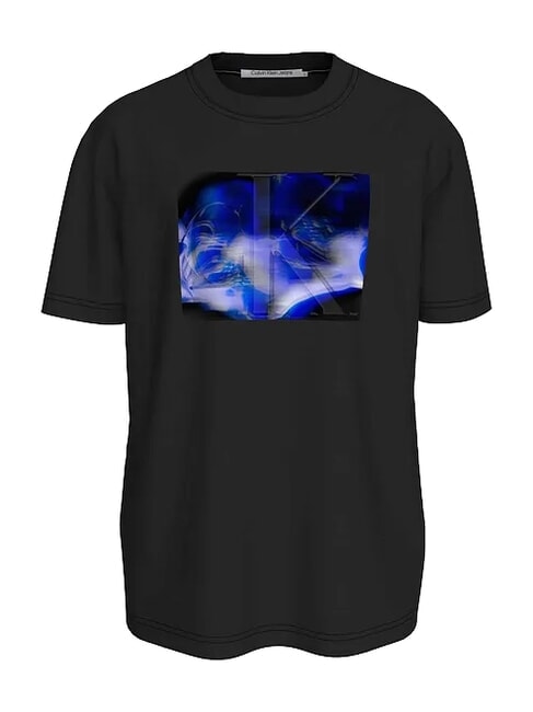 CK JEANS Kurz&auml;rmliges T-Shirt mit Euphoric-Pr&auml;gung ck schwarz - Herren-T-Shirts