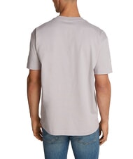 CALVIN KLEIN CK JEANS T-Shirt mit besticktem Box-Tee im Regular-Fit Möwengrau - Herren-T-Shirts - 2