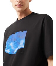 CALVIN KLEIN CK JEANS Kurzärmliges T-Shirt mit Euphoric-Prägung ck schwarz - Herren-T-Shirts - 3