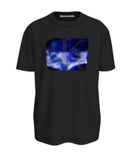 CALVIN KLEIN CK JEANS Kurzärmliges T-Shirt mit Euphoric-Prägung ck schwarz - Herren-T-Shirts - 4