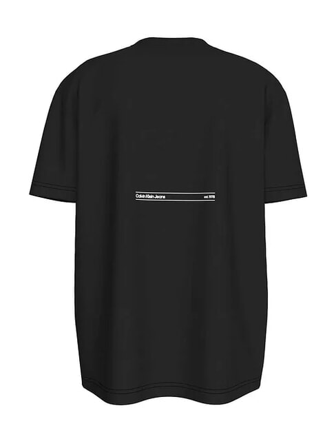 CK JEANS Kurzärmliges T-Shirt mit Euphoric-Prägung ck schwarz - Herren-T-Shirts