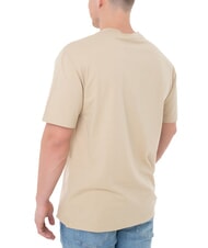 CALVIN KLEIN CK JEANS Gewaschenes Monolog-Kurzarm-T-Shirt blasses Khaki - Herren-T-Shirts - 2