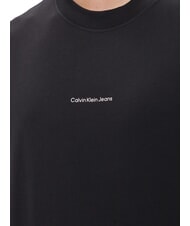 CALVIN KLEIN CK JEANS Kurzarm-T-Shirt mit normaler Passform ck schwarz - Herren-T-Shirts - 4