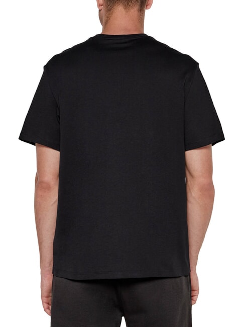 CK JEANS Kurz&auml;rmliges Baumwoll-T-Shirt mit Logo Schwarz - Herren-T-Shirts