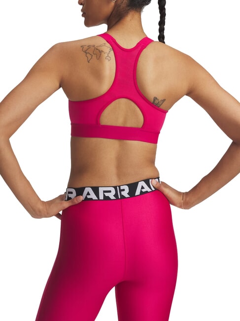HEATGEAR HIGH Sport-BH schattiertes Fuchsia - BHs Damen
