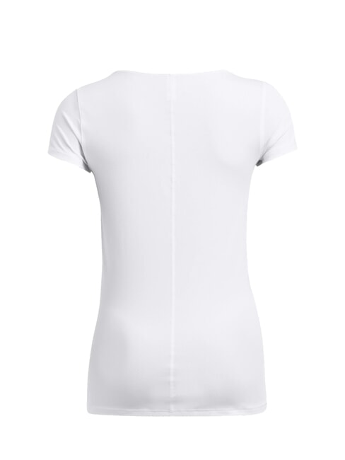 TECH MESH Kurzarm-T-Shirt Weiß - T-Shirts und Tops für Damen