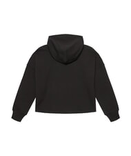 CALVIN KLEIN CK KIDS Kapuzenpullover mit Glitzer-Logo-Print ck schwarz - Sweatshirts Kinder - 4