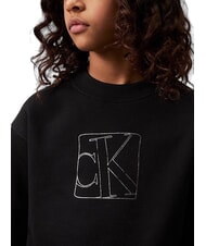 CALVIN KLEIN CK KIDS Sweatshirt mit Rundhalsausschnitt und Print ck schwarz - Sweatshirts Kinder - 2