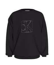 CALVIN KLEIN CK KIDS Sweatshirt mit Rundhalsausschnitt und Print ck schwarz - Sweatshirts Kinder - 4